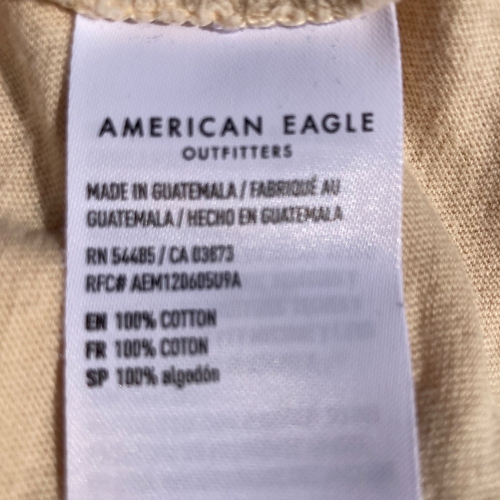American Eagle Tee Graphic Keep Smiling Faded Loo… - image 7